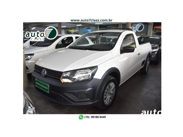 VOLKSWAGEN SAVEIRO 1.6 MSI ROBUST CS 8V FLEX 2P MANUAL Branco - Auto7 Class
